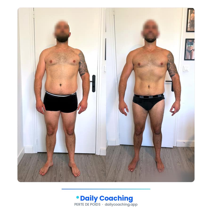 Transformation d'un client Daily Coaching