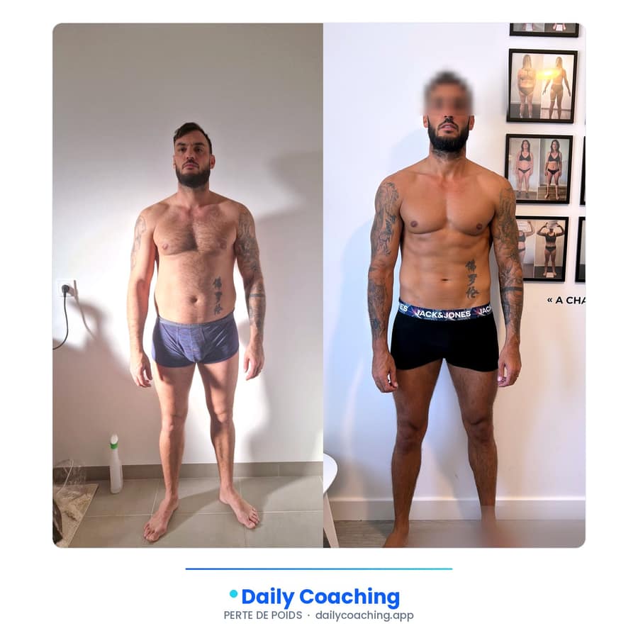 Transformation d'un client Daily Coaching