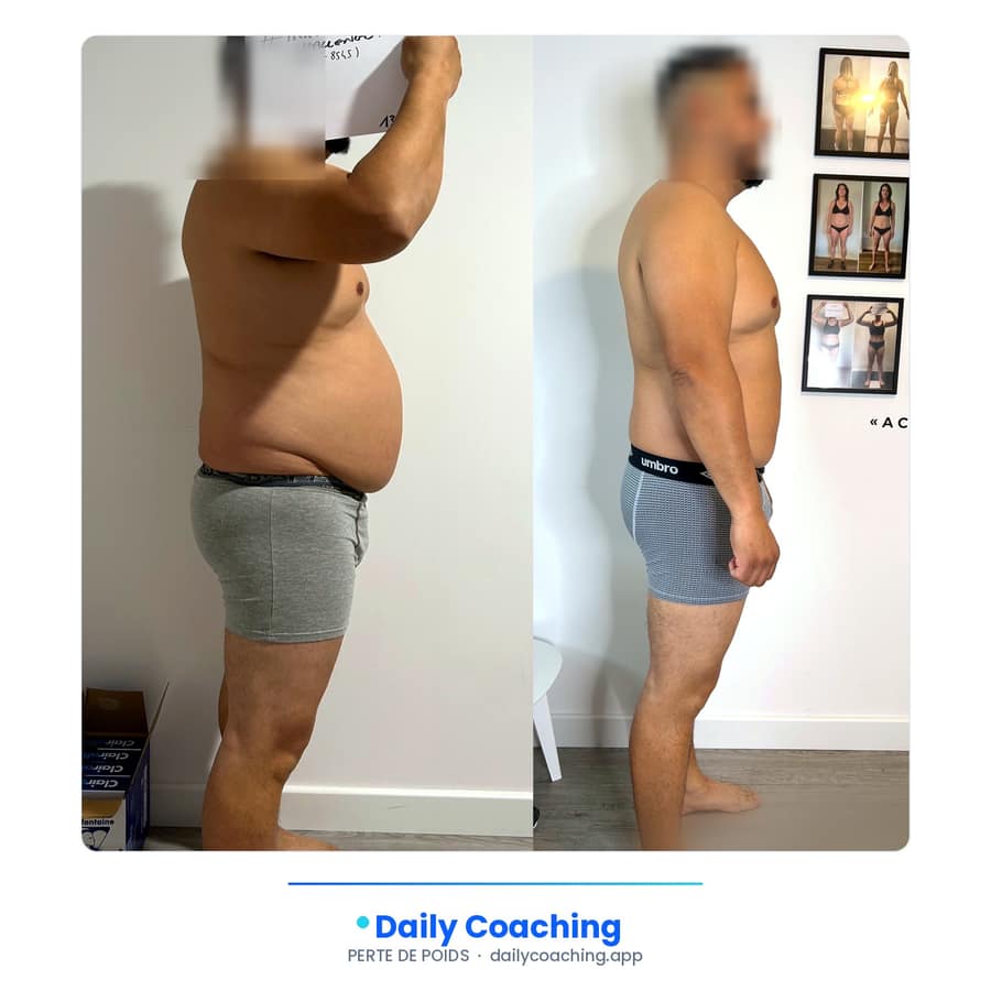Transformation d'un client Daily Coaching